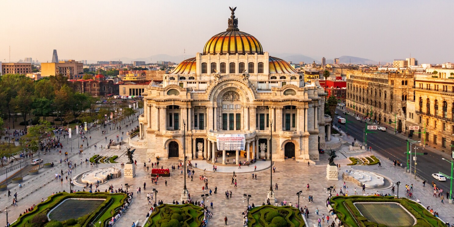 Palacio,De,Bellas,Artes,Mexico,City