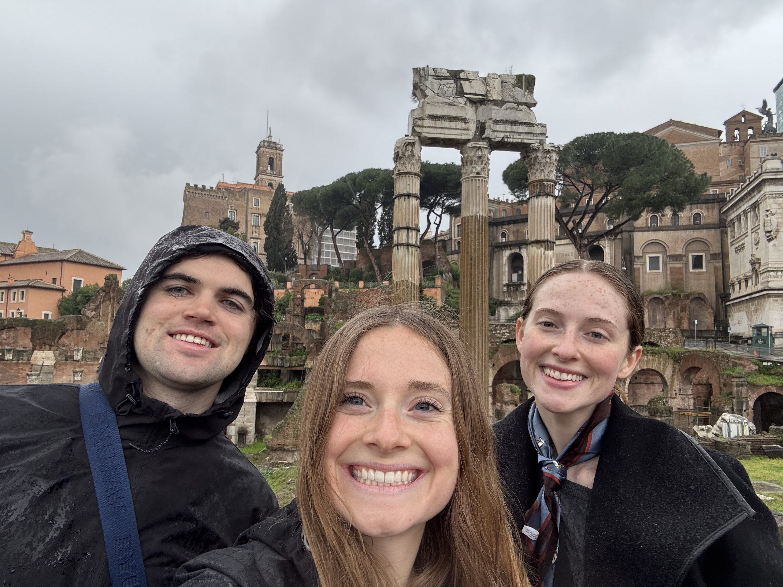 Moot court students in Rome